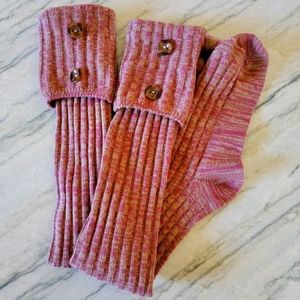 Knee-high boot socks
